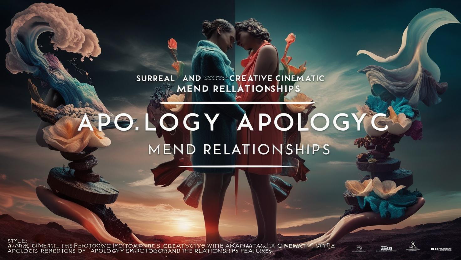 Apology messages illustration