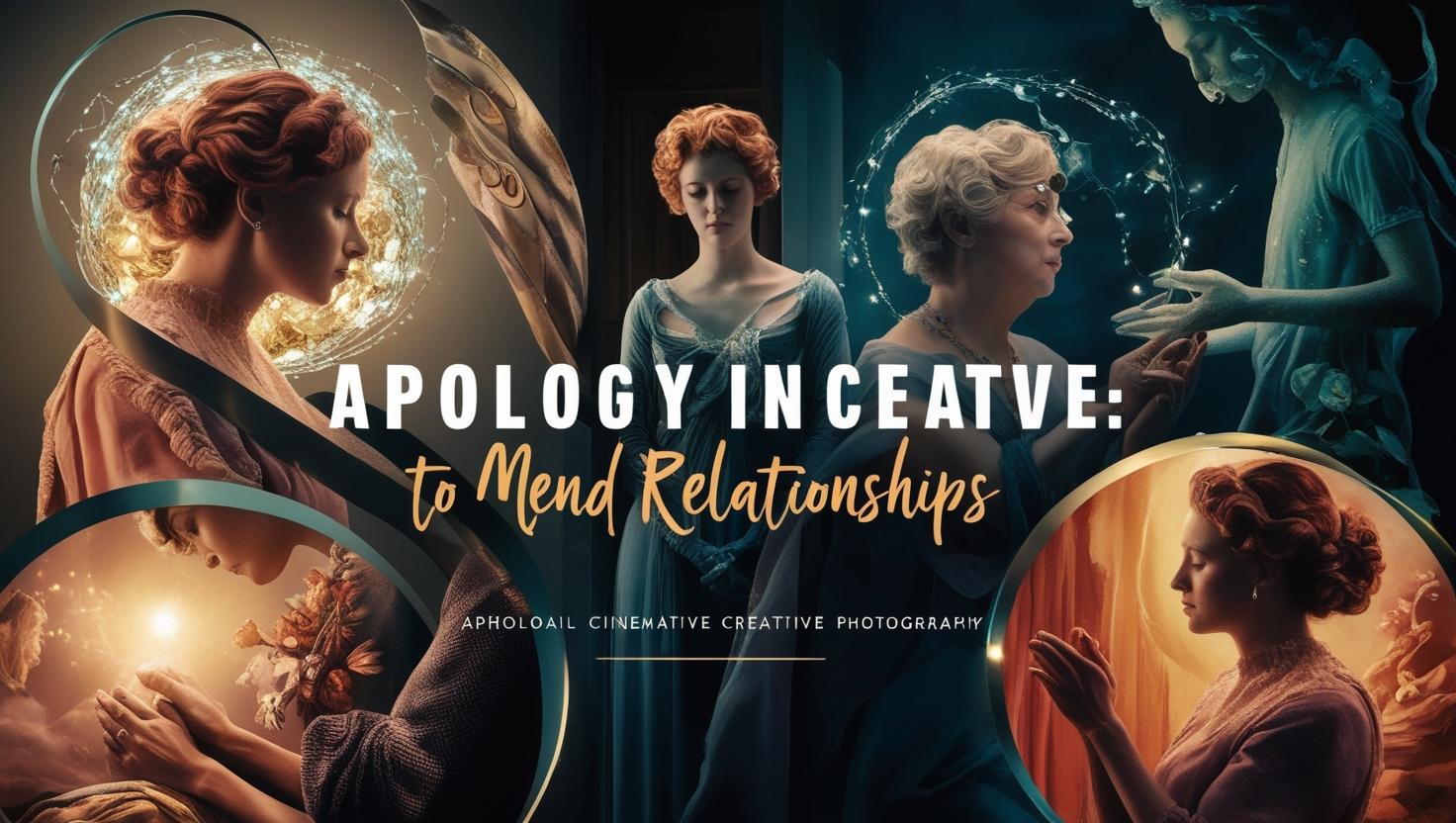 Apology messages illustration