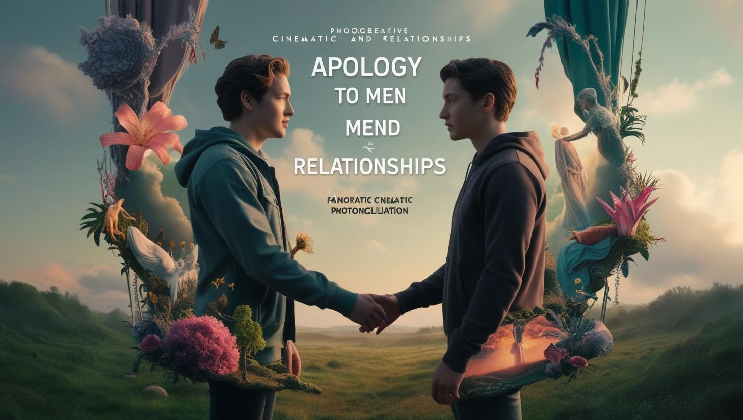 Apology messages illustration