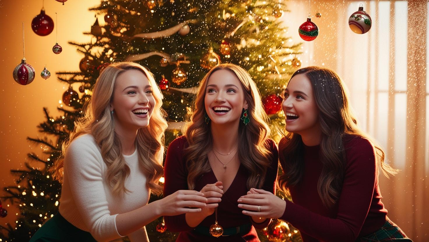 Christmas greetings illustration