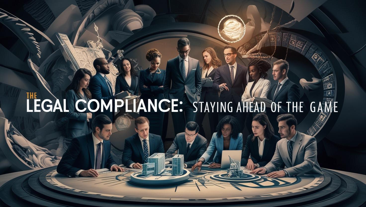 Legal compliance illustration