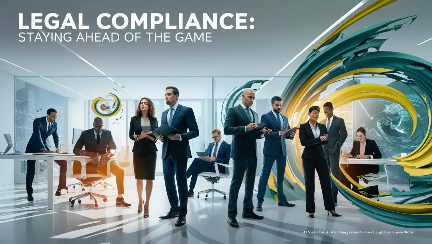 Legal compliance illustration