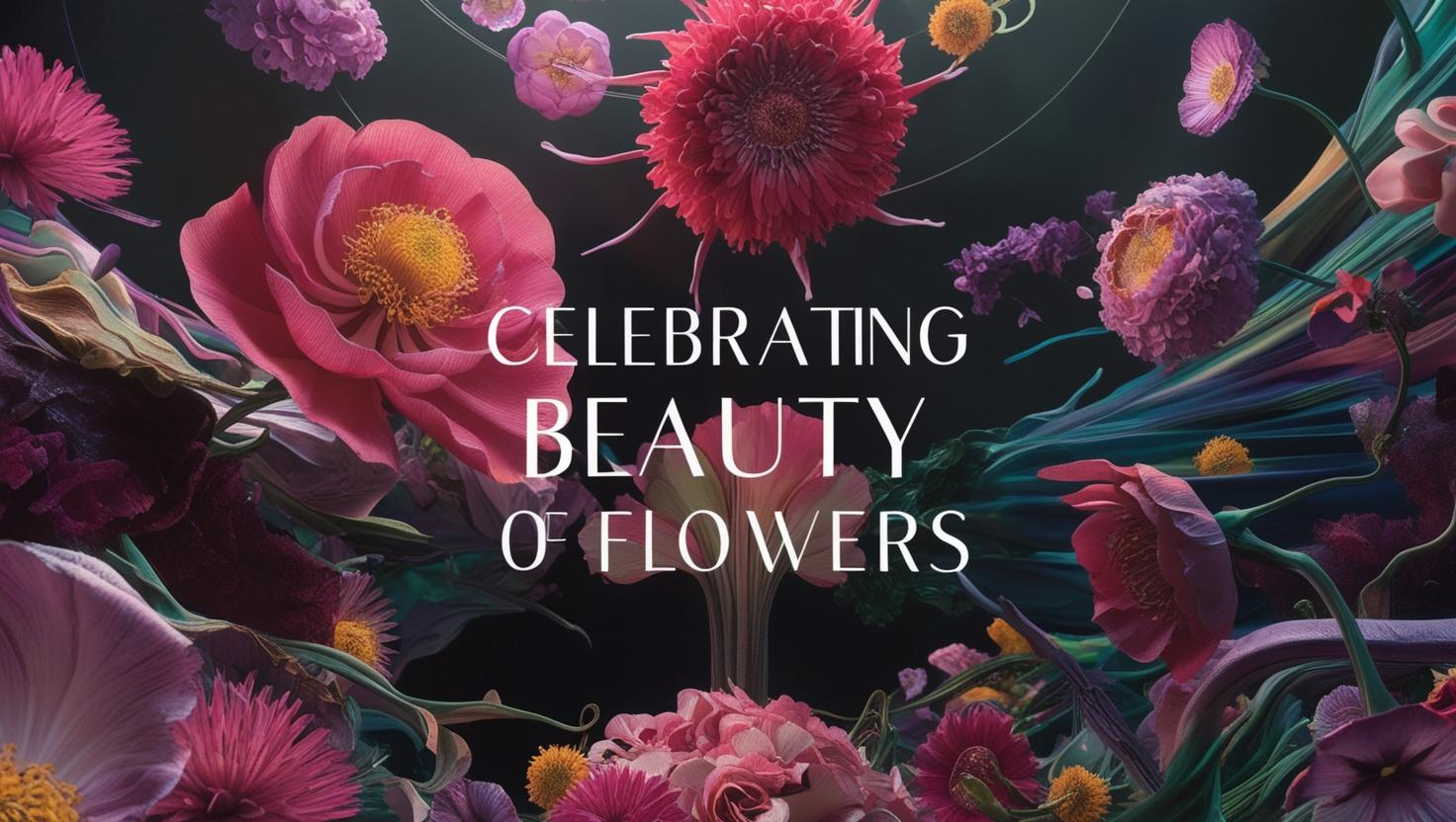 A vibrant bouquet of flowers