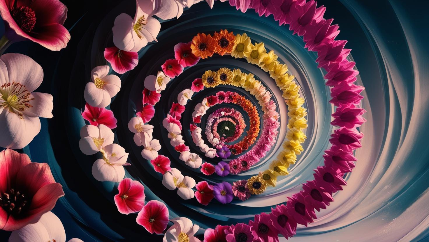 A vibrant bouquet of flowers