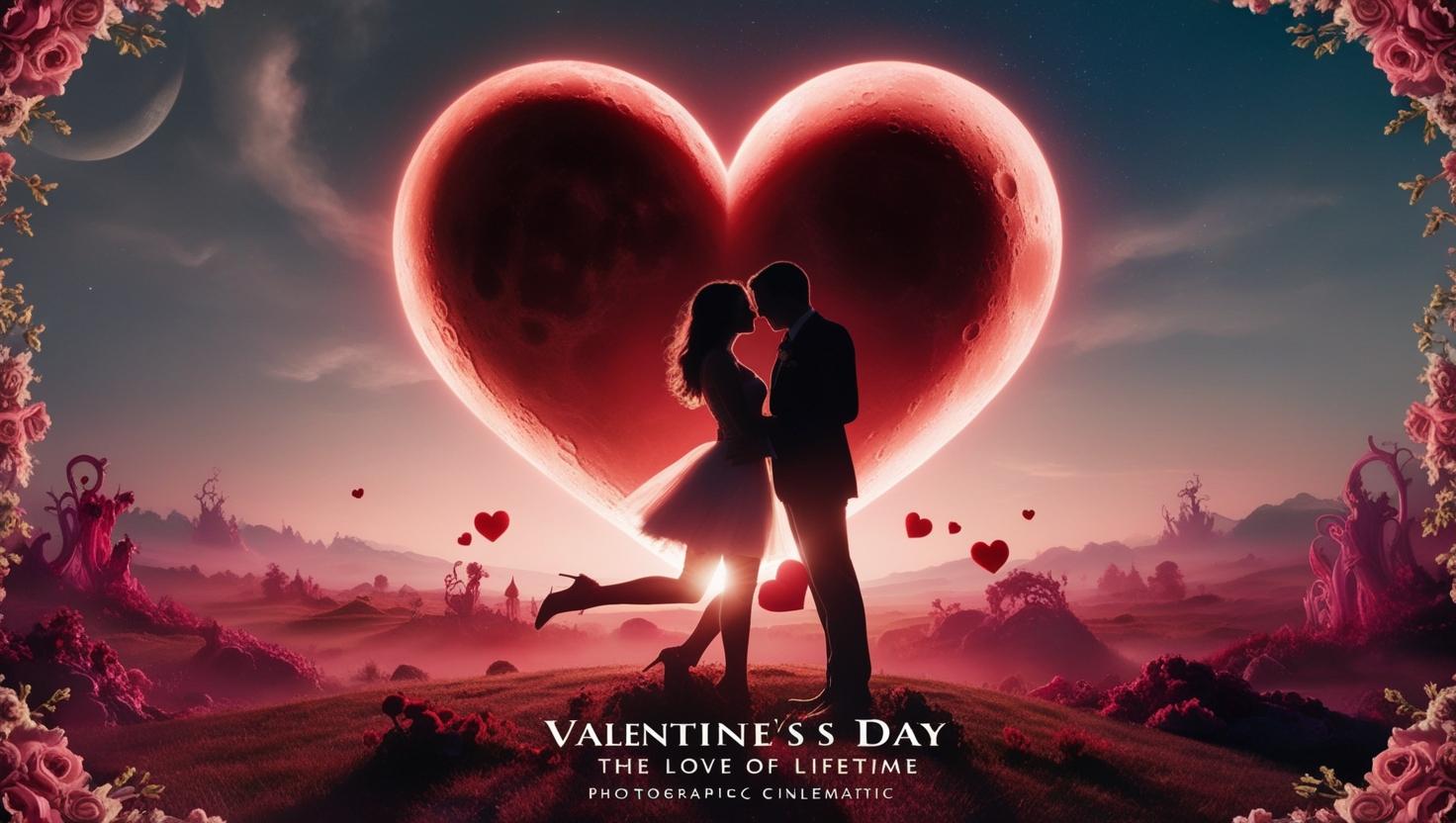 Valentine's Day romantic illustration